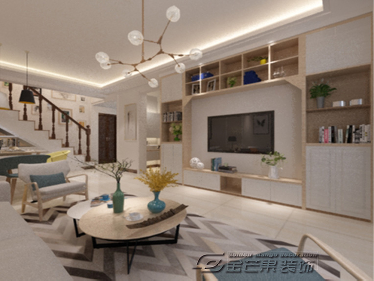 房容吉-中航城-北歐風(fēng)格-97㎡